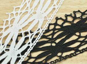 LT162TORCHON 蕾絲-單邊TORCHON LACE