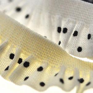 DA779彈性荷葉點帶STRETCH FRILL-DOT PRINTED TAPE