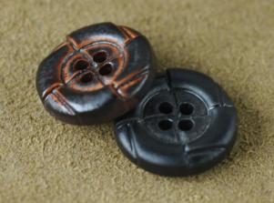 0249造型仿皮釦IMITATION LEATHER BUTTON