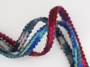 1650羊毛多色織帶WOOL MULTI COLOR BRAID