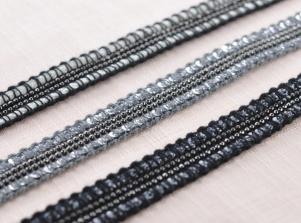 EU331銅珠亮片織帶BEADS AND SEQUIN BRAID