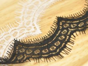 LR115睫毛蕾絲EYELASH LACE