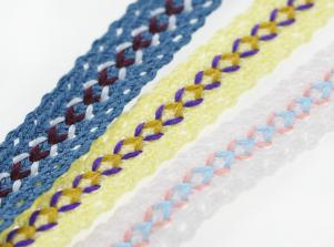 SW929混色織帶COUCHING STITCH TAPE 