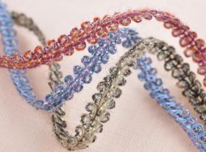 DA585蜈蚣帶-五彩蔥METALLIC FANCY BRAID