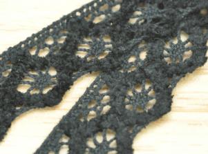 LT234TORCHON 絨毛蕾絲-單邊TORCHON LACE