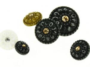 7151華麗蛋糕花底台NYLON BUTTON