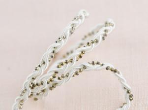 KK034銅珠編織帶BRASS BEADS BRAID