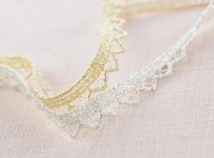 61708蔥紗水溶繡花蕾絲METALLIC CHEMICAL EMBROIDERY LACE